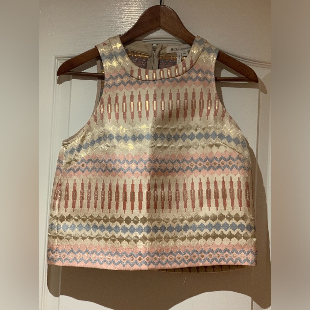 BCBGeneration multi-colour top, Size XXS
